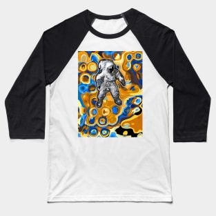 Moon in Colors Baseball T-Shirt